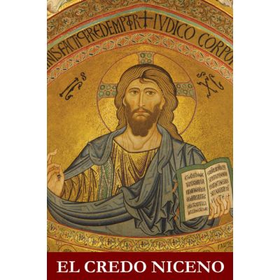 Spanish Nicene Creed Prayer Card (Christ Pantocrator Icon) (50 pack) -  - PC-398