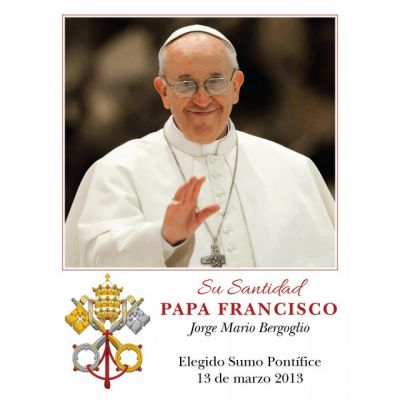 Spanish Pope Francis Holy Cards (50 pack) -  - PC-433