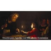 Spanish Prayer During Financial Hardship (50 pack) Holy Card
