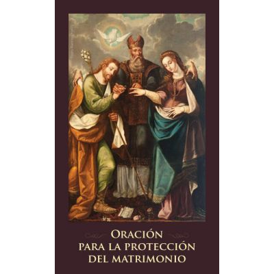 Spanish Prayer to Defend Marriage  Holy Card (50 pack) -  - PC-520