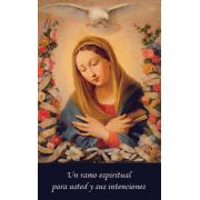 Spanish Spiritual Bouquet Prayer Card (50 pack)