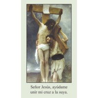 50pk Spanish Stations of the Cross Bulk Prayer-Cards (50 pack)