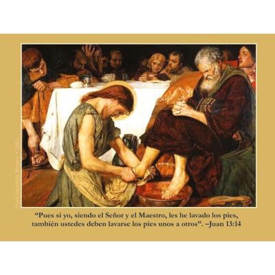Spanish Works of Mercy Prayer Card (50 pack) -  - PC-540L