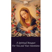 50pk Spiritual Bouquet Bulk Holy Prayer-Card (50 pack)