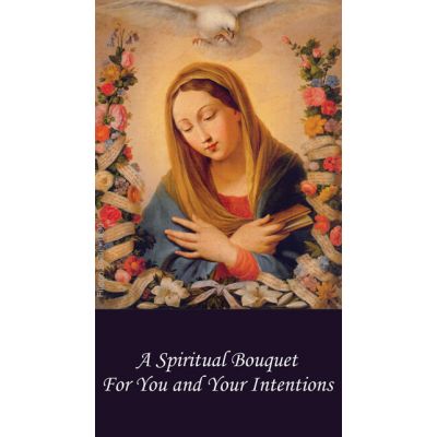 Spiritual Bouquet Holy Card (50 pack) -  - PC-330