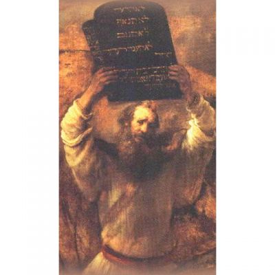Ten Commandments Prayer Card (50 pack) -  - PC-96