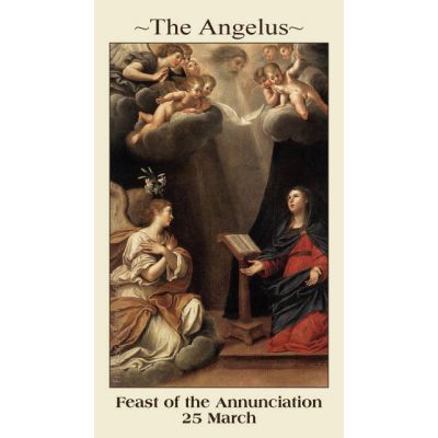 The Angelus Prayer Card (50 pack) -  - PC-79