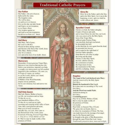 Traditional Prayers Cards - Large (25 Pack) -  - PC-600