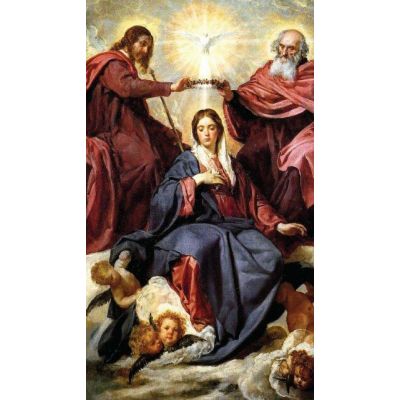 Trinitarian Immaculate Heart of Mary Prayer Card (50 pack) -  - PC-104