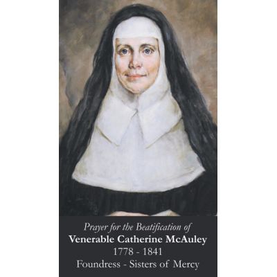 Venerable Catherine McAuley Prayer Card (50 pack) -  - PC-403