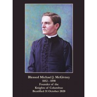 50pk Venerable Michael J. McGivney Beatification Bulk Prayer-Cards (50 pack)