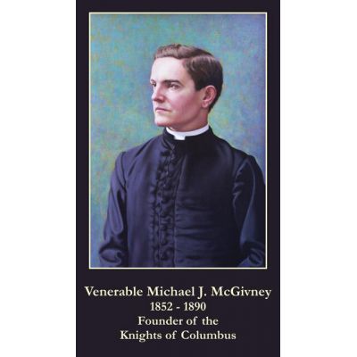 Venerable Michael J. McGivney Prayer Card (50 pack) -  - PC-253