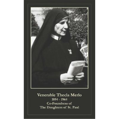 Venerable Thecla Merlo Prayer Card (50 pack) -  - PC-251