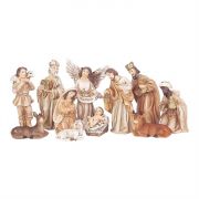 11 Piece Nativity Set - 3" High (Pack of 2)