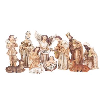 11 Piece Nativity Set - 3" High (Pack of 2) - 603799210256 - CHNAT-5512
