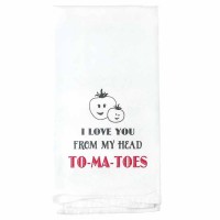 2pk -Gift Towel-i Love...my Head - (Pack of 2)