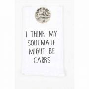 Towel Floursack-i Think..carbs-cotton 18x22 - (Pack of 2)