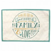 2pk -Placemat Jucco-Thank You..food - (Pack of 2) 2pk -Placemat Jucco-Thank You..food - (Pack of 2)