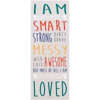 2pk -Plaque I Am Smart, Strong Mdf 4x10 - (Pack of 2) 2pk -Plaque I Am Smart, Strong Mdf 4x10 - (Pack of 2)