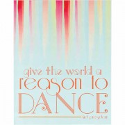Plaque Give The World A Mdf 11x14
