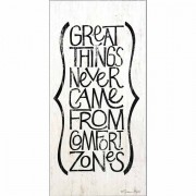 Plaque Comfort Zones Mdf 9x18