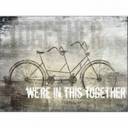 Plaque We're In This Together Mdf 16x12 Plaque We're In This Together Mdf 16x12