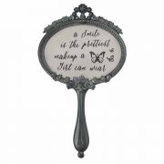 Hand Mirror Smile Is The Prettiest - (Pack of 2)