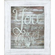 2pk -Framed Wall Art You Will Forever 11x13 Od - (Pack of 2)