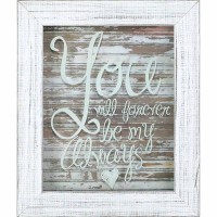 2pk -Framed Wall Art You Will Forever 11x13 Od - (Pack of 2)