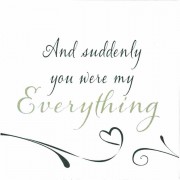 6pk -Magnet Vinyl 3x3 And Suddenly - (Pack of 6)
