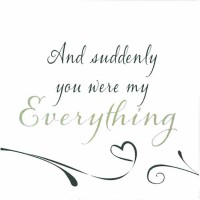 6pk -Magnet Vinyl 3x3 And Suddenly - (Pack of 6)