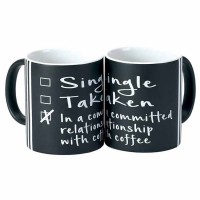 2pk -Mug-ceramic-11 Oz.in A Commited - (Pack of 2)