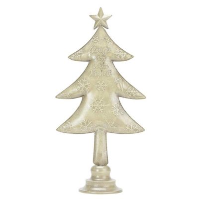 23in. Metal Tabletop Tree, Glory To God in the Highest - 603799001182 - CHTTM-101