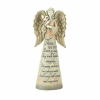 2pk -Angel Resin 10x2x4.5 Those We - (Pack of 2)