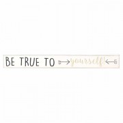 2pk -Plaque Tabletop-be True To Yourself - (Pack of 2)