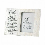 2pk -Photo Frame Tabletop God Didn't Promise Days - (Pack of 2) 2pk -Photo Frame Tabletop God Didn't Promise Days - (Pack of 2)