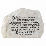 Garden Rock God Didn't Promise Days With - (Pack of 2)