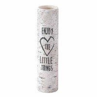 2pk -Vase-resin-birch Look 7.5 Inches - (Pack of 2)