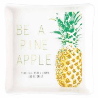 3pk -Tray 4x4 Porcelain Be A - (Pack of 3)
