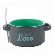 Soup Bowl Dolomite Green - (Pack of 2)