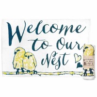2pk -Rug-welcome To Our Nest - (Pack of 2)