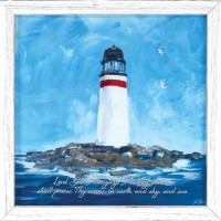 Framed Wall Art The Lighthouse I 13x13 Od