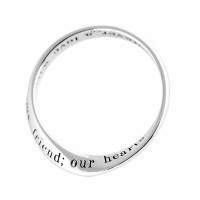 2pk -Ring Grandmother Mobius Silver Plated Sz 8 - (Pack of 2)