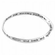 2pk -Bracelet-mobius-love You To The ... - (Pack of 2) 2pk -Bracelet-mobius-love You To The ... - (Pack of 2)