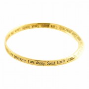 2pk -Bracelet Live Simply.. Gld Plt 2-5/8 Bangle - (Pack of 2) 2pk -Bracelet Live Simply.. Gld Plt 2-5/8 Bangle - (Pack of 2)