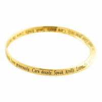 2pk -Bracelet Live Simply.. Gld Plt 2-5/8 Bangle - (Pack of 2) 2pk -Bracelet Live Simply.. Gld Plt 2-5/8 Bangle - (Pack of 2)
