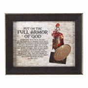 Full Armor Of God Wood/glass 15x12 Framed Wall Art