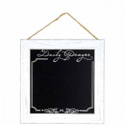 Framed Wall Art Chlkbrd Daily Prayer 13x13 Od