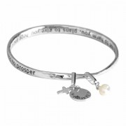 Bracelet Silver Plated 7 Mobius Jeremiah 29:11