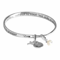 Bracelet Silver Plated 7 Mobius Jeremiah 29:11 Bracelet Silver Plated 7 Mobius Jeremiah 29:11